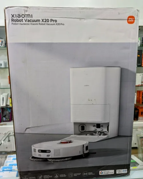 Xiaomi Robot Vacuum X20 Pro  avec Station de Vidage 160 minutes Navigation LiDAR
