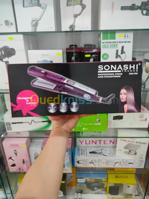 lisseur de cheveux sonashi shs-700