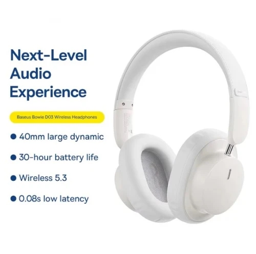 casque d'écoute stéréo Bas192.- Écouteurs sans fil Bowie D03 TWS bluetooth 5.3,