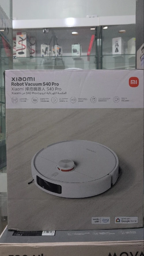 Robot laveur aspirateur Xiaomi S40 PRO / 15000 PA / DOUBLE SERPILLIÈRE / NETTOYAGE INTELLIGENT