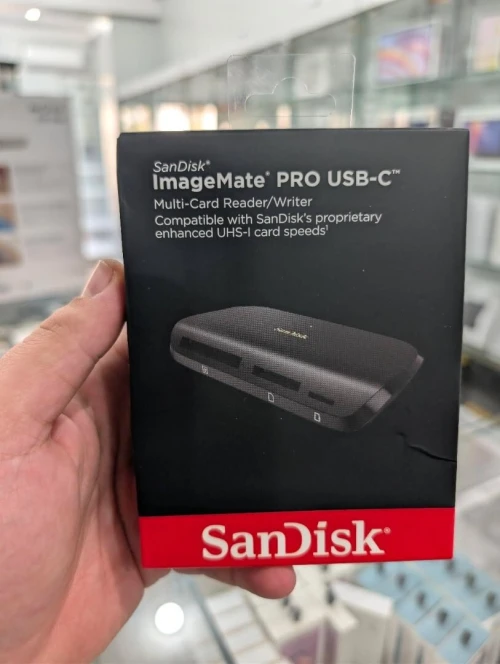 lecteur de carte mémoire sandisk