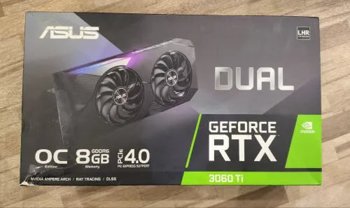 ASUS RTX 3060 Ti DUAL 8GB