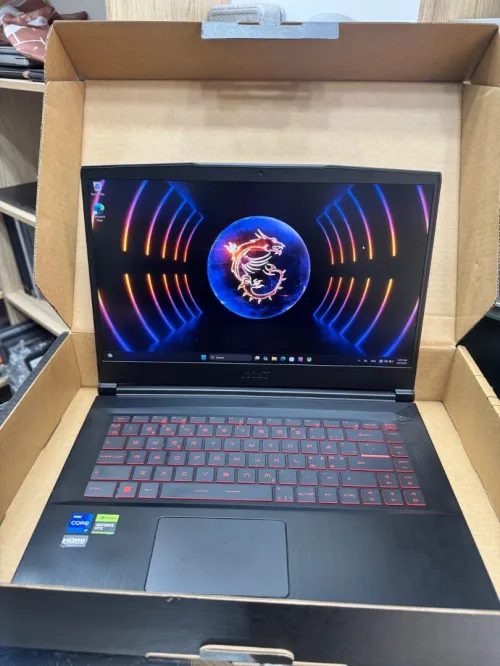 MSI KATANA GF63 15.6puce i7 12650H  16gb/512gb RTX 4050 6gb AVEC BOITE
