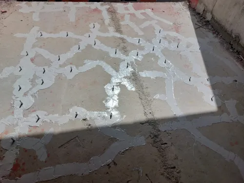 Traitement fissures béton par injection époxy polyuréthane NA1504