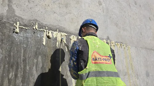 STOP FUITES D'EAUX, par Injection MOUSSE POLYURÉTHANE EXPANSIVE