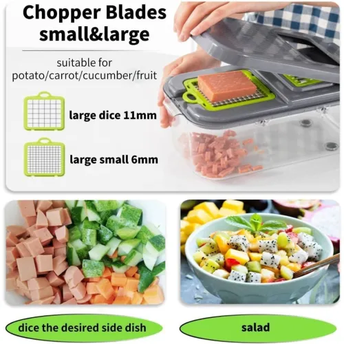 Coupe-légumes Multifonction 22 en 1 قطاعة خضروات متعددة الوظائف