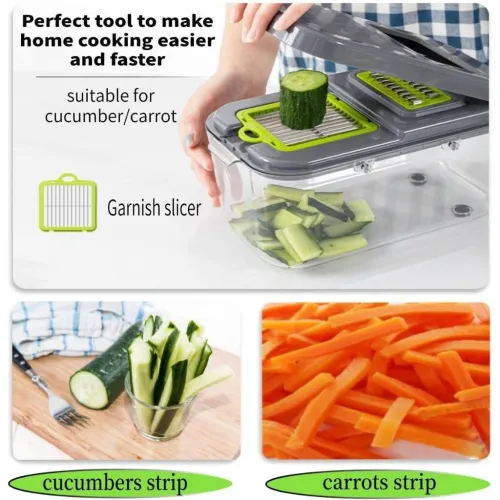Coupe-légumes Multifonction 22 en 1 قطاعة خضروات متعددة الوظائف