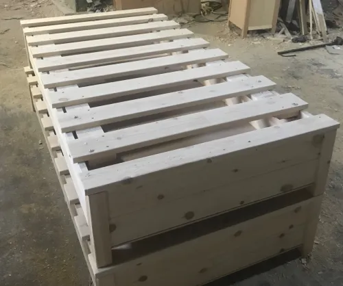 Sommiers coffres en bois 