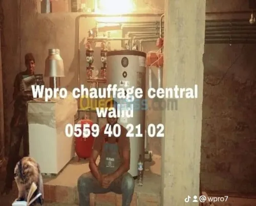 Réparation chaudière et installation chauffage central 1