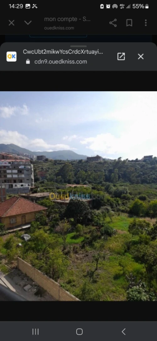 Vente Appartement F3 Tizi Ouzou Azeffoun