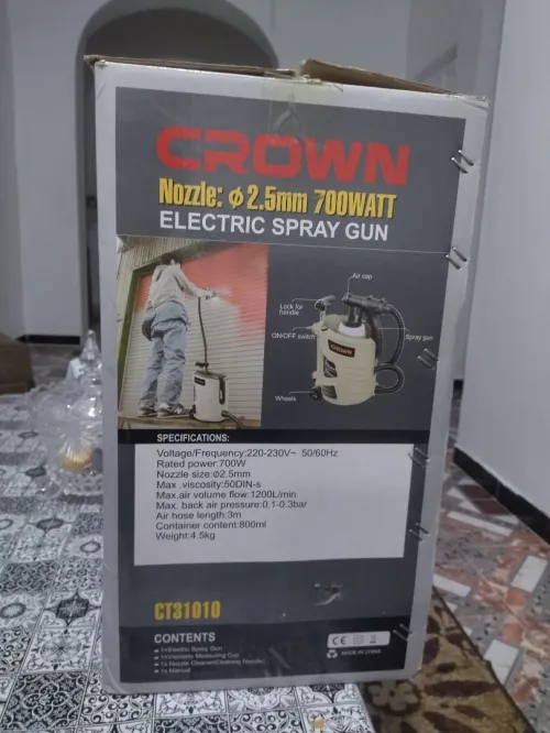 Pistolet peinture crown