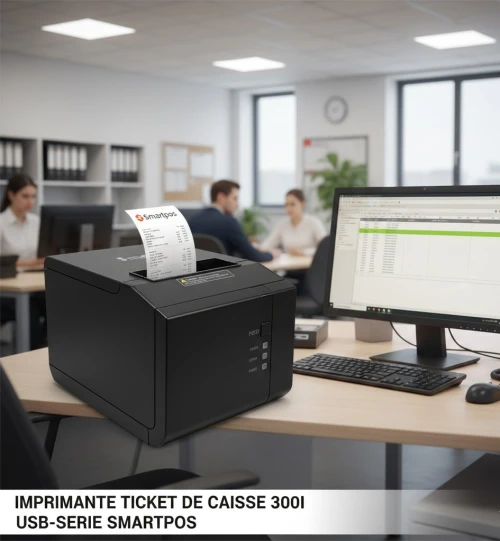 IMPRIMANTE TICKET DE CAISSE 300I USB-SERIE SMARTPOS