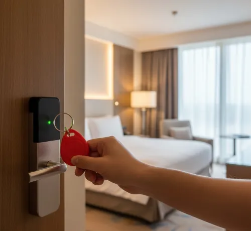 TAGUE AVEC PUCE RFID 125KHZ