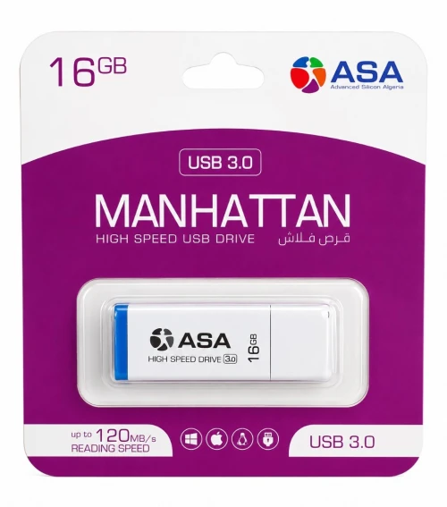 FLASH DISQUE 16 GB ASA MANHATTAN