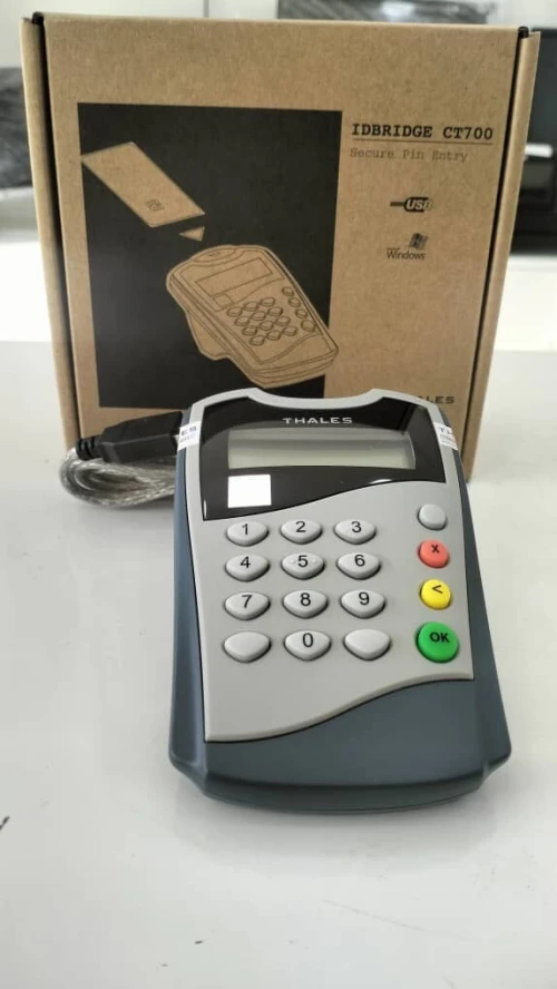 LECTEUR CARTE A PUCE MAGNETIQUE CHIFA  THALES