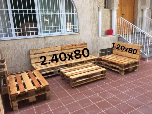 salon de jardin en palette 2