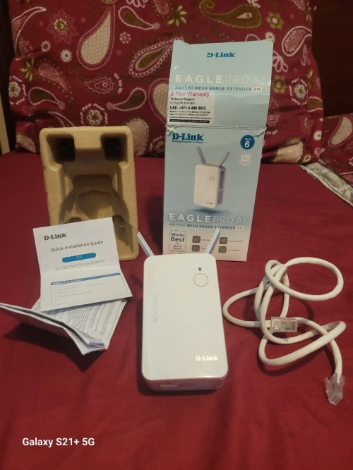 D-LINK E15 RÉPÉTEUR WIFI MESH AX1500 - EAGLE PRO AI -