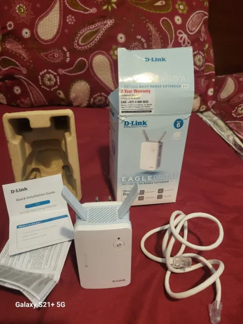 D-LINK E15 RÉPÉTEUR WIFI MESH AX1500 - EAGLE PRO AI -