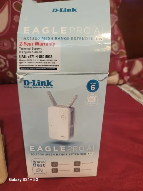 D-LINK E15 RÉPÉTEUR WIFI MESH AX1500 - EAGLE PRO AI -