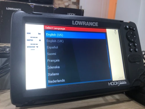 Sondeur gpsmap lowrance Hook révèle 9 triple shoot