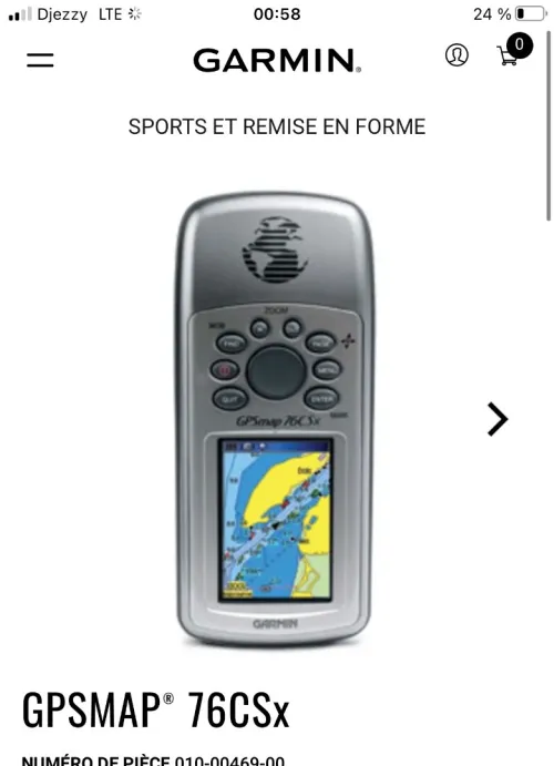  Garmin Gps map 76csx couleur gps 73