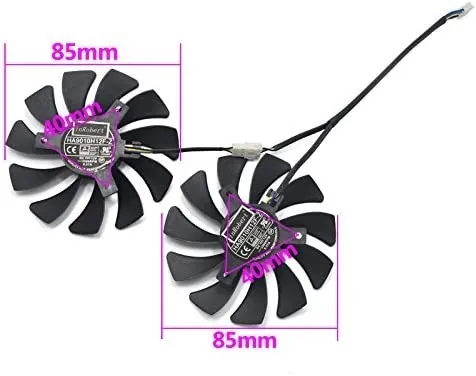 Ventilateur de carte graphique pour MSI GTX 1050, 1060, 1070