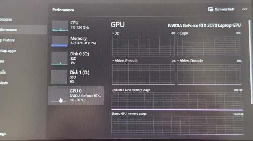 Gigabyte AORUS 15P XC RTX 3070