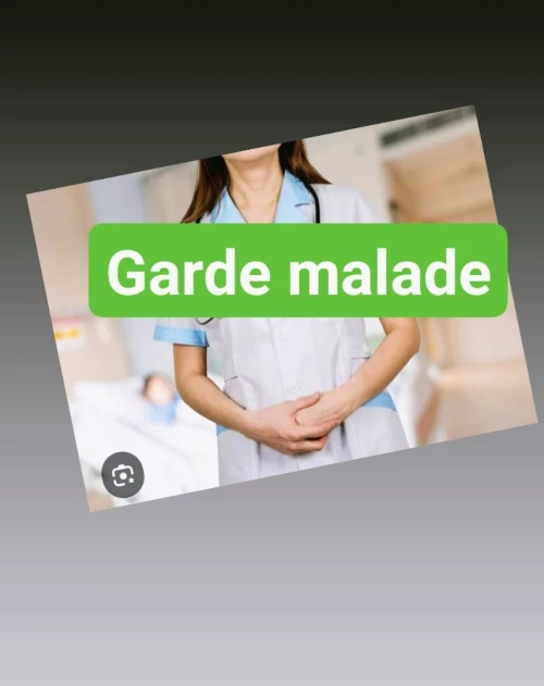 Garde malade couchante