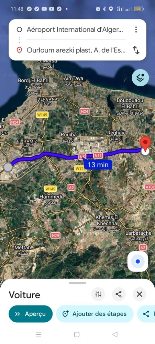 Vente Terrain Boumerdès Ouled hedadj