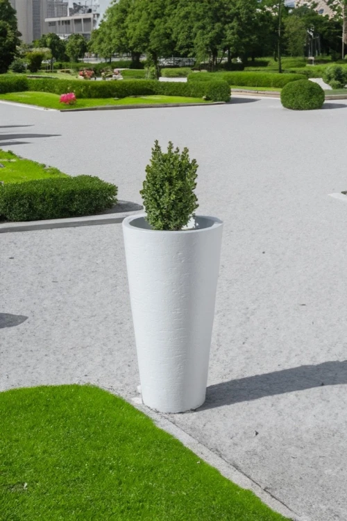 Pots de fleurs en GRC 