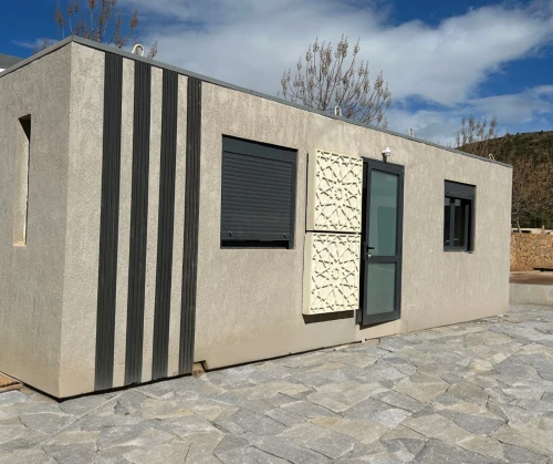 Cabine modulaire  en béton préfabriquée 