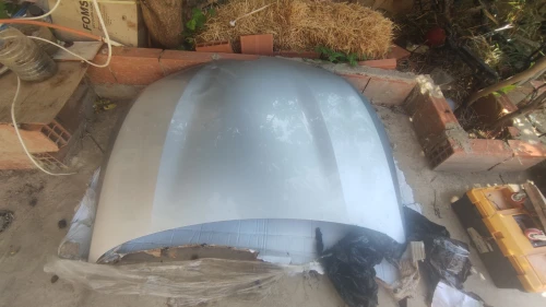 capot clio 5 g ris argent