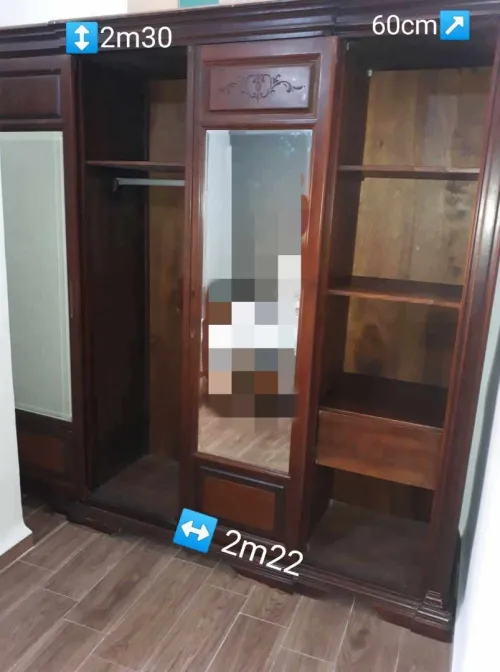 Chambre a coucher en hêtre 