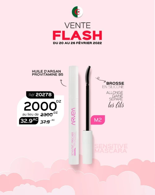 Mascara Vegan de ARVEA offre à vos cils un volume extrême sans les coller 