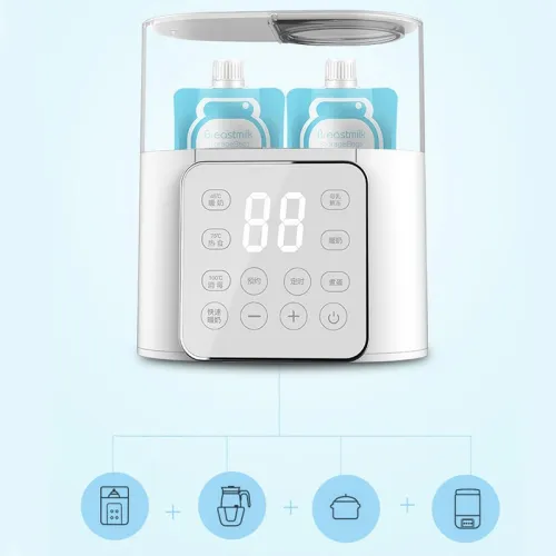 Chauffe-biberons automatiques intelligents 9 en 1 désinfection des bouteilles de lait