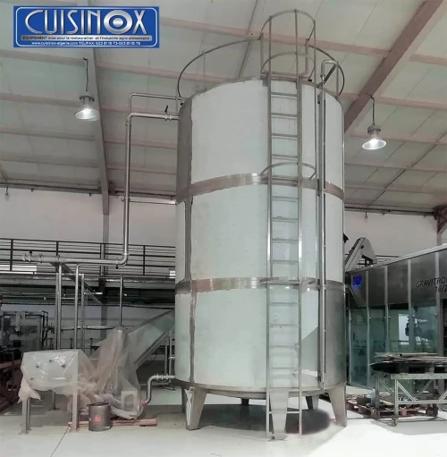 CUVE DE STOCKAGE EN INOX