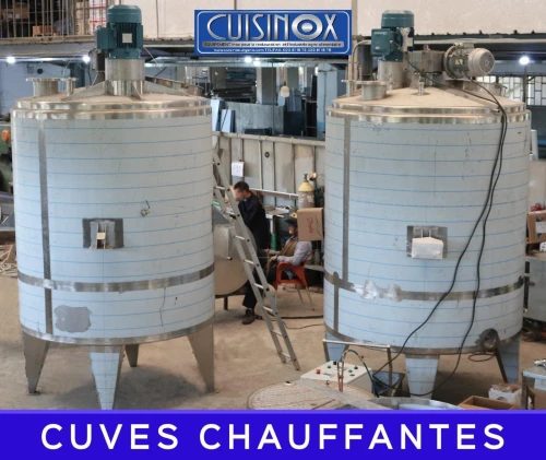 CITERNE ET CUVE INOX ( REFRIGEREE , CHAUFFANTE , COLLECTE , STOCKAGE ET MELANGEUR ) TOUTES CAPACITÉS