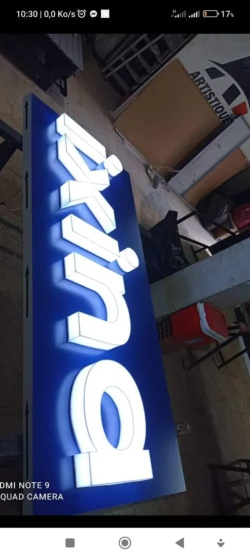 Enseigne lumineuse prix usine 
