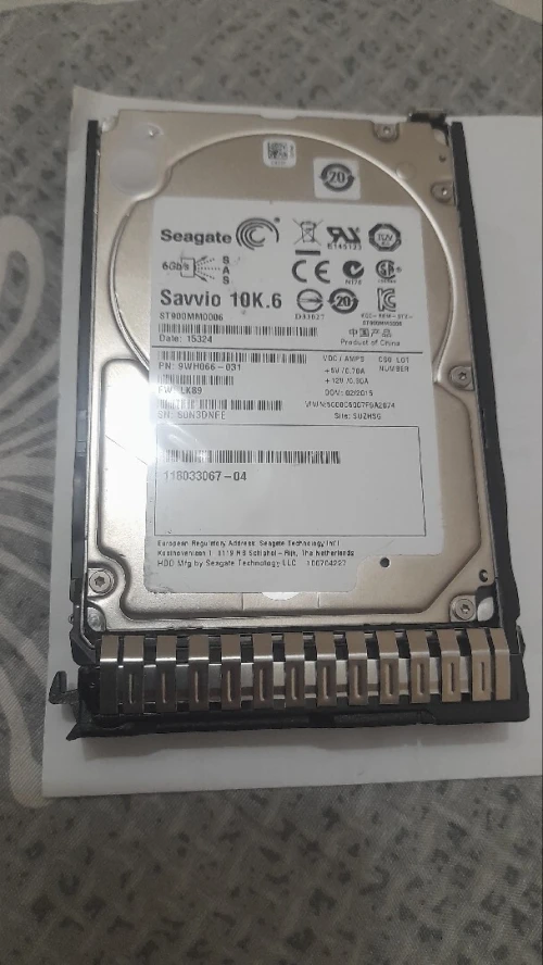 Disque dur 900Go Sas 10k