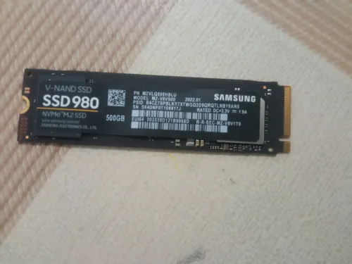 Samsung 980 - 500 Go SSD NVMe M.2