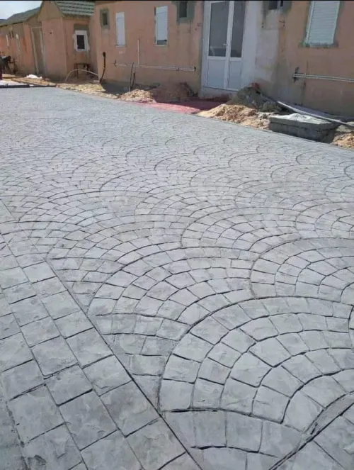 béton imprimé