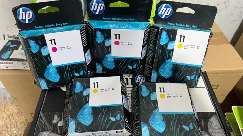 Tête hp 11  rouge et Jaune  originale 