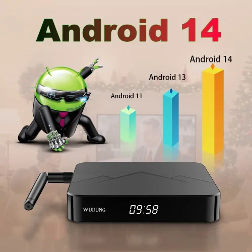 TVBOX WUDUNG WD05 4GO/32GO Android 14