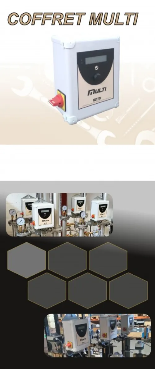 Controleur Regulateur pour echangeur plaque