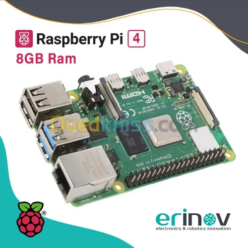 RASPBERRY PI 4 _ RAM 1 / 2 / 4 / 8GB