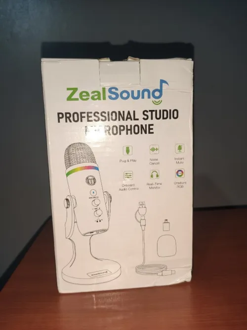 Microphone zealsound k66 pro rgb