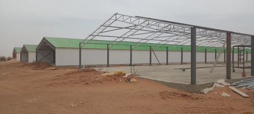 Fournitures et pose  des hangars agricole 