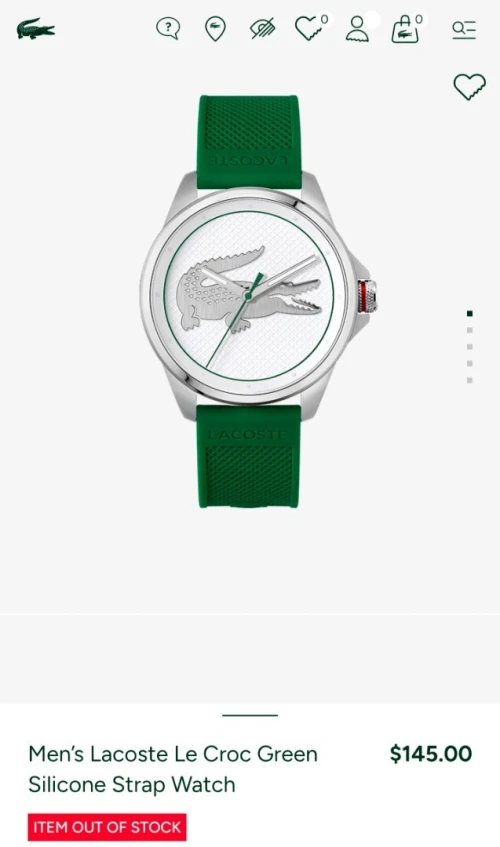 Montre Diesel & Lacoste