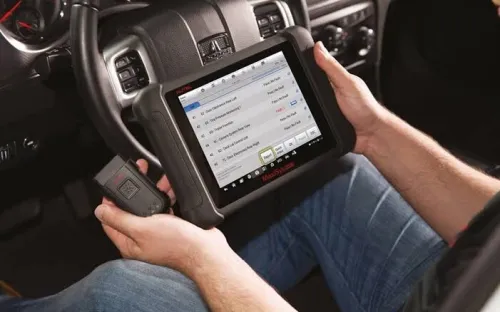 Scanner auto à domicile ambulant 