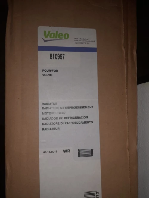 Radiateur eau volvo 460 480 440